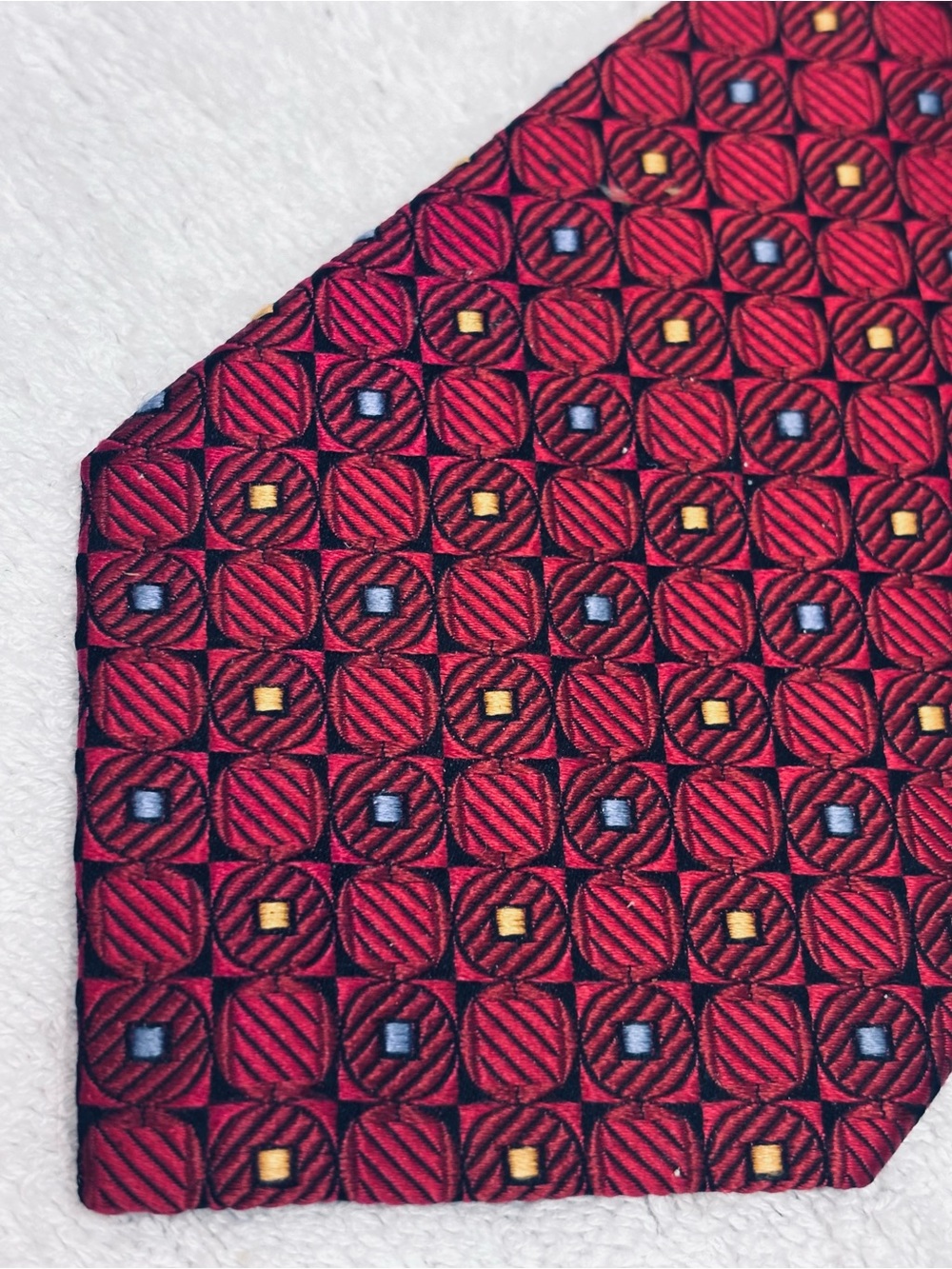 Brand New Stylish Tie By JZ Richards - Tie Is 3 3/4 Inches Wide